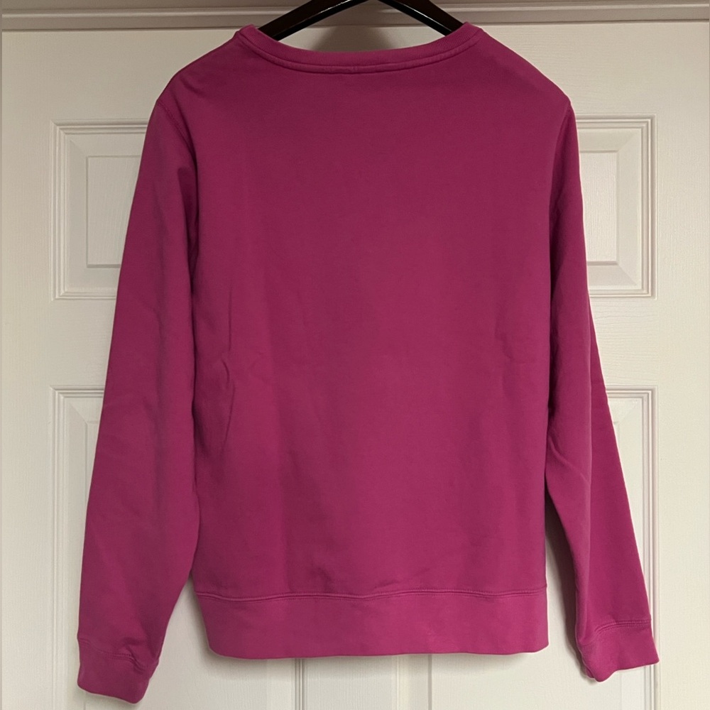 Lands' End Raspberry Crewneck Women's Sweatshirt Size: Large - Picture 3 of 6